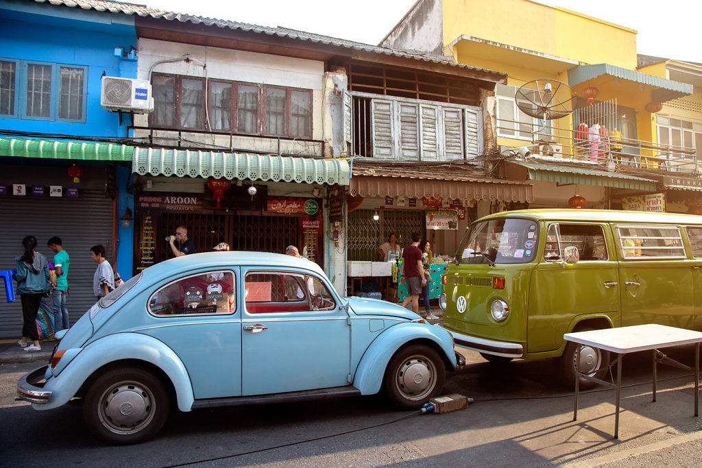 Ruelle dans la old town de Phuket